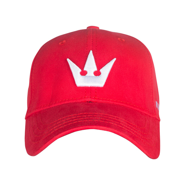 Worthy Crown Dad Hat - Red