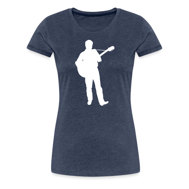 Guitarist Women’s Premium T-Shirt - heather blue