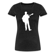 Guitarist Women’s Premium T-Shirt - charcoal grey