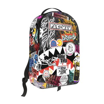 PACMAN STICKERS DLXSV BACKPACK