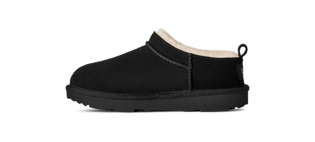UGG AUSTRALIA KIDS' CLASSIC MICRO BLK