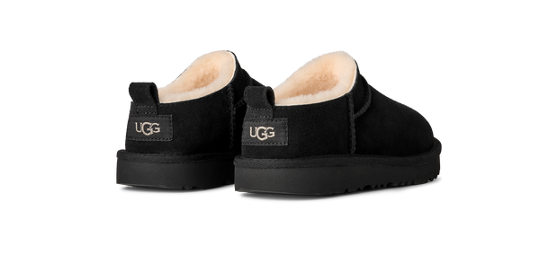 UGG AUSTRALIA KIDS' CLASSIC MICRO BLK