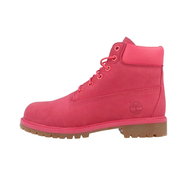 Boys' Timberland® 6-Inch Premium Waterproof Boot (A1LQM) Pink