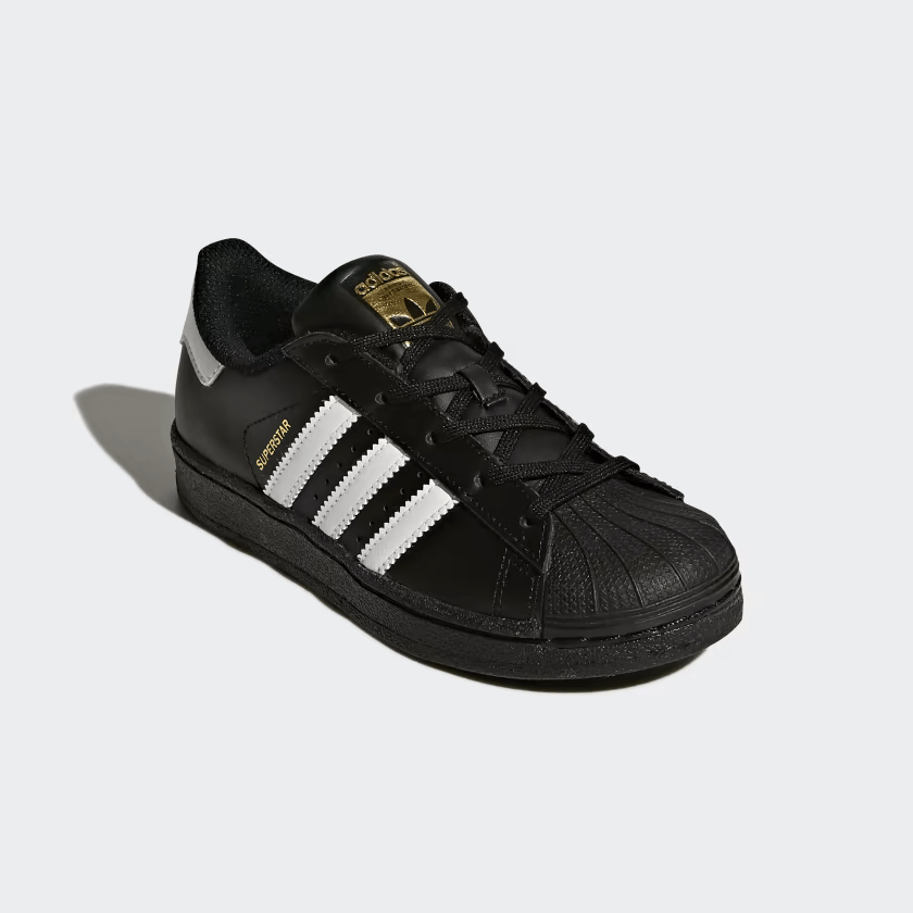 Adidas Superstar C Kids shoes Core Black BA8379 WorthyLux