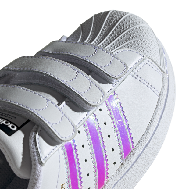 Adidas Superstar CF Kids – White/Metallic Silver