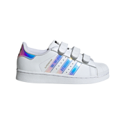 Adidas Superstar CF Kids – White/Metallic Silver