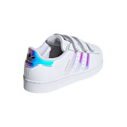 Adidas Superstar CF Kids – White/Metallic Silver