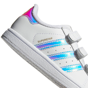 Adidas Superstar CF Infants – Footwear White/Footwear White/Metallic Silver