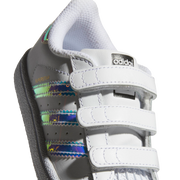 Adidas Superstar CF Infants – Footwear White/Footwear White/Metallic Silver