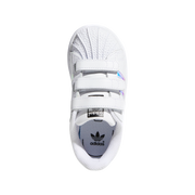 Adidas Superstar CF Infants – Footwear White/Footwear White/Metallic Silver
