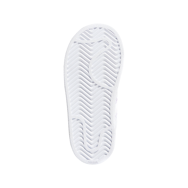 Adidas Superstar CF Infants – Footwear White/Footwear White/Metallic Silver