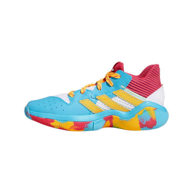 Adidas Harden Stepback J – Grade School – Blue/Fuschia/Yellow/Multi