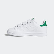 Adidas Stan Smith Shoes White/Green- M20607 Kid's