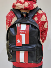 Worthy Stripe Backpack - Black