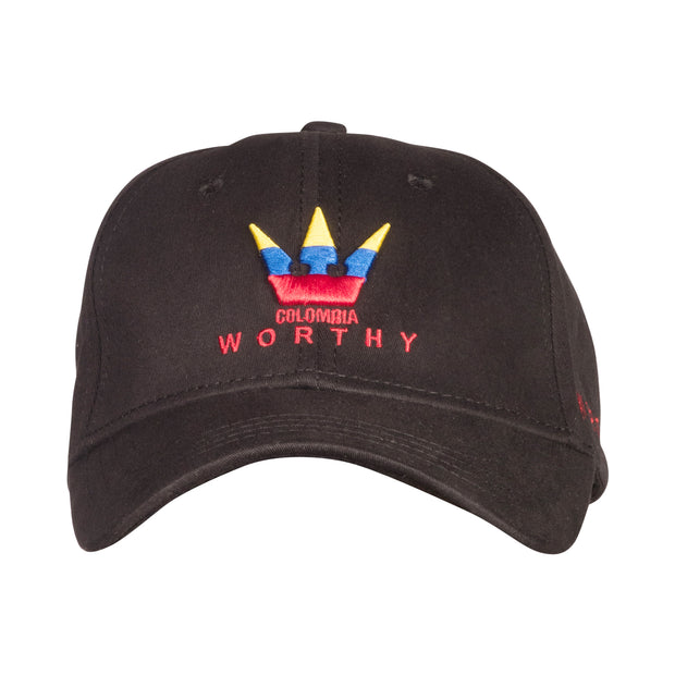 Worthy World Colombia Dad Hat - Black