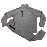 Worthy Fleece Sweatsuit Gray
