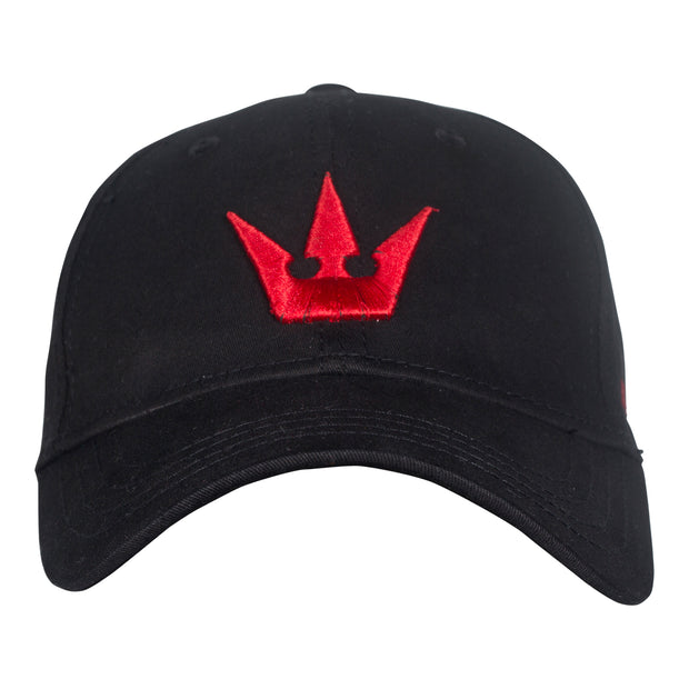 Worthy Crown Dad Hat - Black/Red