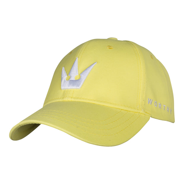 Worthy Crown Dad Hat - Yellow