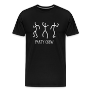 Party Crew Men's Premium T-Shirt - black