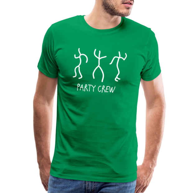 Party Crew Men's Premium T-Shirt - kelly green